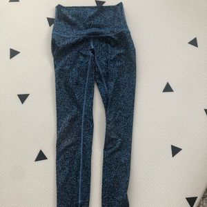 High waisted lulu lemon leggings- multicolored!